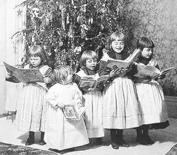 Christmass carol singers
