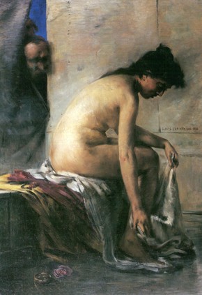 Susanna by Lovis Corinth, 1890