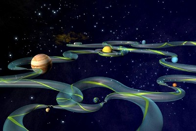 Highway of planets