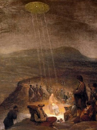 kosminis laivas senovje