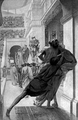 Philip killing Pausanias