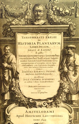 Theophrastus. On Plantes