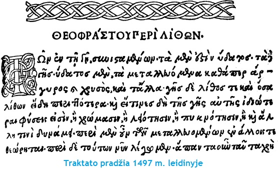 Peri Lithon, 1497