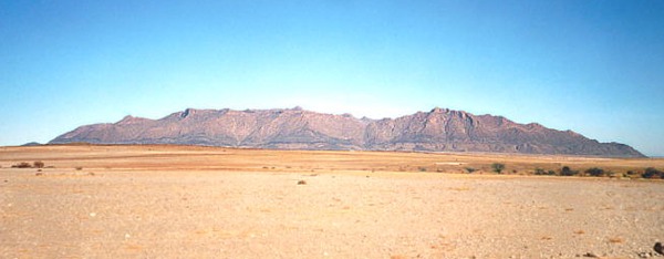 Brandberg in Namibia desert