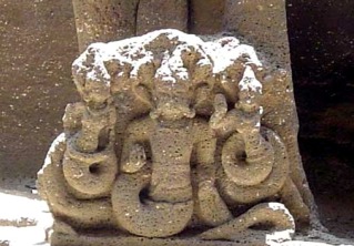 Carving at Kailash Temple, Ellora, India