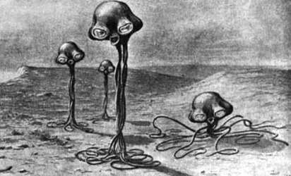 Marsie�iai. Herbert Wells. War of Worlds
