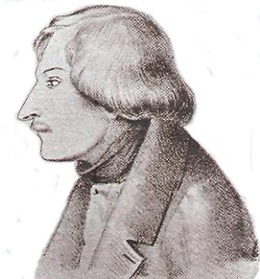 Nikolai Gogol. By drawing of E.A. Dmitriev Mamonov, 1852