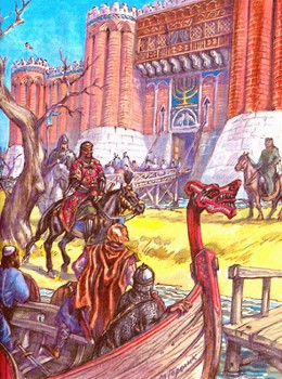 M. Gorelik. Russians at Khazars