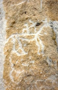 Rock Paintings at Lake Baikal
