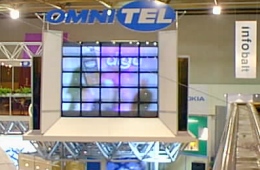 Omnitel's TV screen