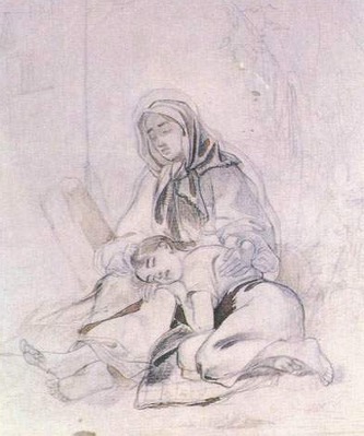 Akloji su dukra. Tarasas Ševčenka