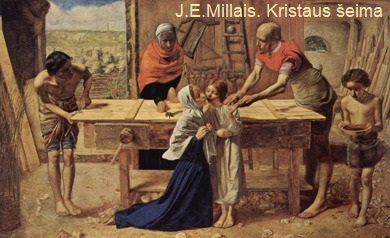 Christ Family by Millais