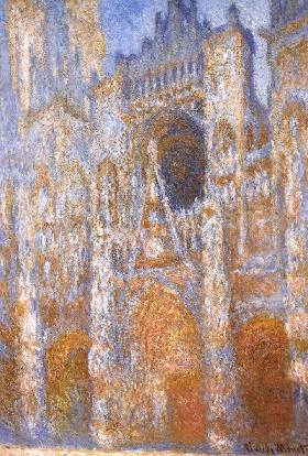 Monet. Ruano katedra vidurdien