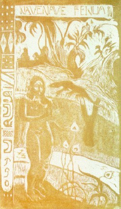 Paul Gauguin. Tahitian woman