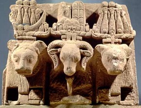 Triad at Musawwarat es Sufra