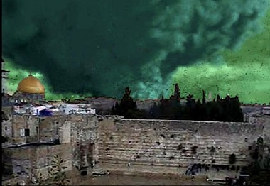 Cloads over West Wall