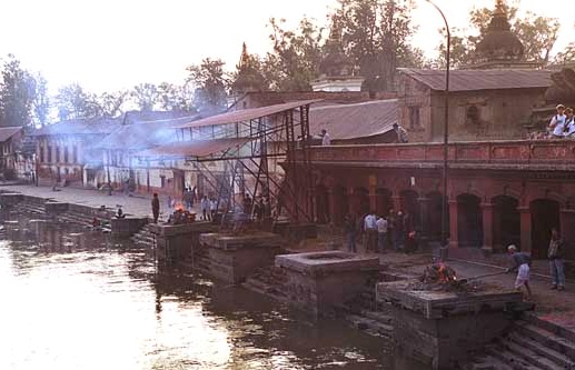 Cremation at Katmandu