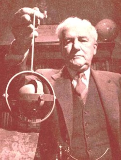 Hugh Auchincloss Brown shows Doomday toy