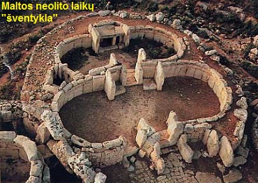 Malta: neolito statinys