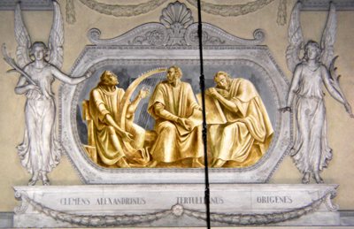 Bažnyčios tėvai:Klemensas,Tertulianas,Origenas