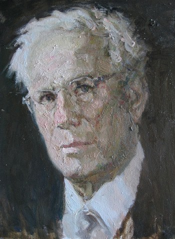 Paul Tilich. Oil on canvas