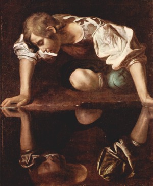 Caravaggio. Narcizas