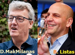 Benjaminas Listas; Deividas MakMilanas