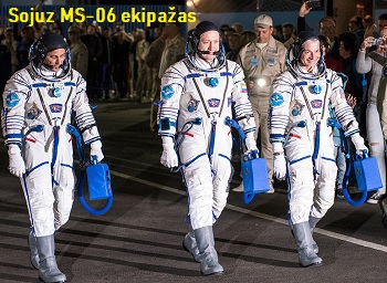 Sojuz MS-06 ekipažas