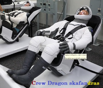 Crew Dragon skafandras