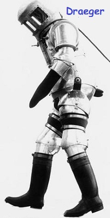 Draeger skafandras