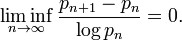 Goldston etc formula