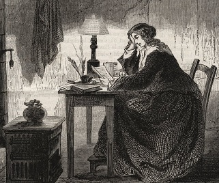 Marija-Sofija Žermen, 1860 m. graviūra