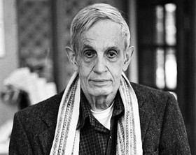 John Nash at conference