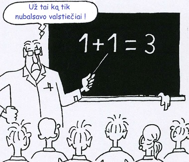 Seimas: 1+1=3