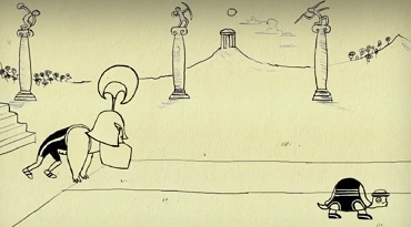 Zenono paradoksas: Achilas ir vėžlys