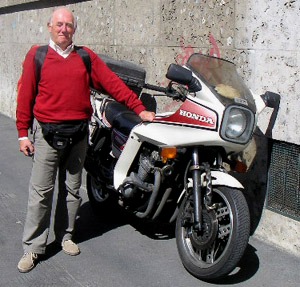 Middleage crisis and motorbike