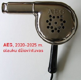 AEG plaukų džiovintuvas, 2020-2025