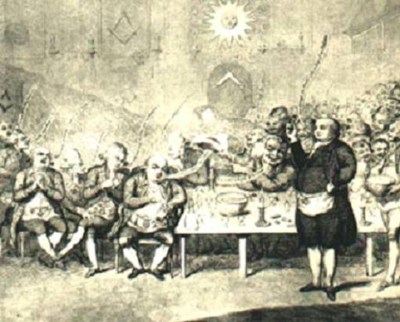 Cagliostro by Gillray