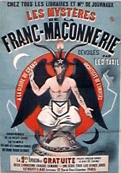 Baphomet at Leo Taxil poster