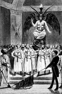 Baphomet and Templars