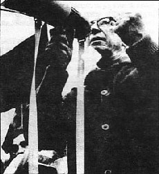 Sartre at demonstration
