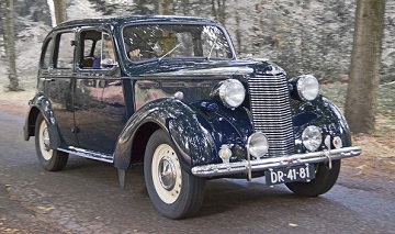 Vauxhall J14 Saloon, 1947
