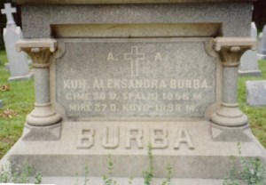 Aleksandro Burbos kapas